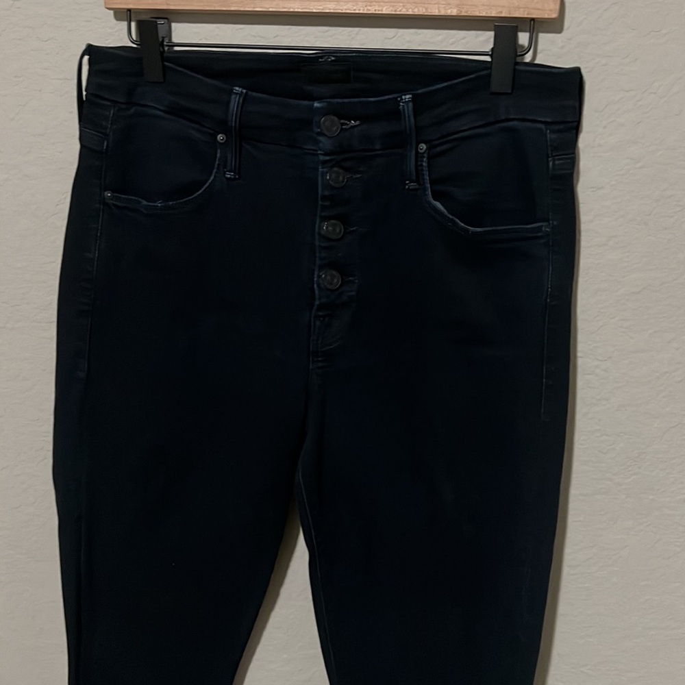 MOTHER The Pixie Ankle Fray Jeans in Holding Hands Tightly Size 29 - Picture 3 of 9